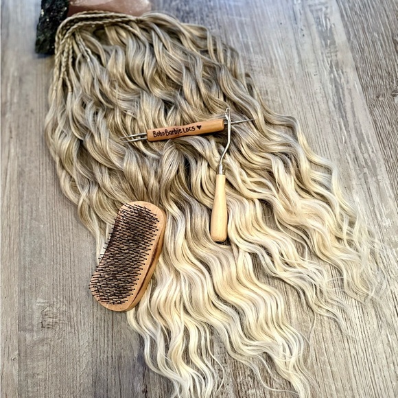 Boho Barbie Locs Other - Boho Barbie Locs BRUSHABLE Synthetic Anna Curl Dreadlocs